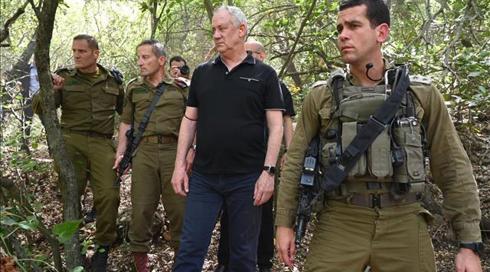 גנץ: "יש נסיונות של חיזבאללה לאתגר אותנו, גם בדרכים חדשות"