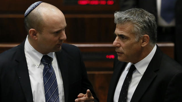 נפתלי בנט ויאיר לפיד