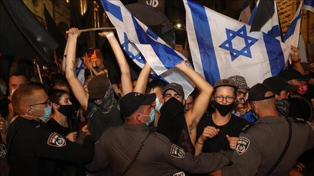 מחאה נגד ראש הממשלה בנימין נתניהו בבלפור בירושלים 29.08.20	