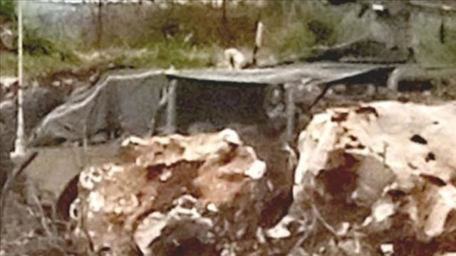 תיעוד לבנוני לכאורה של הכלי שנפגע בגבול לבנון