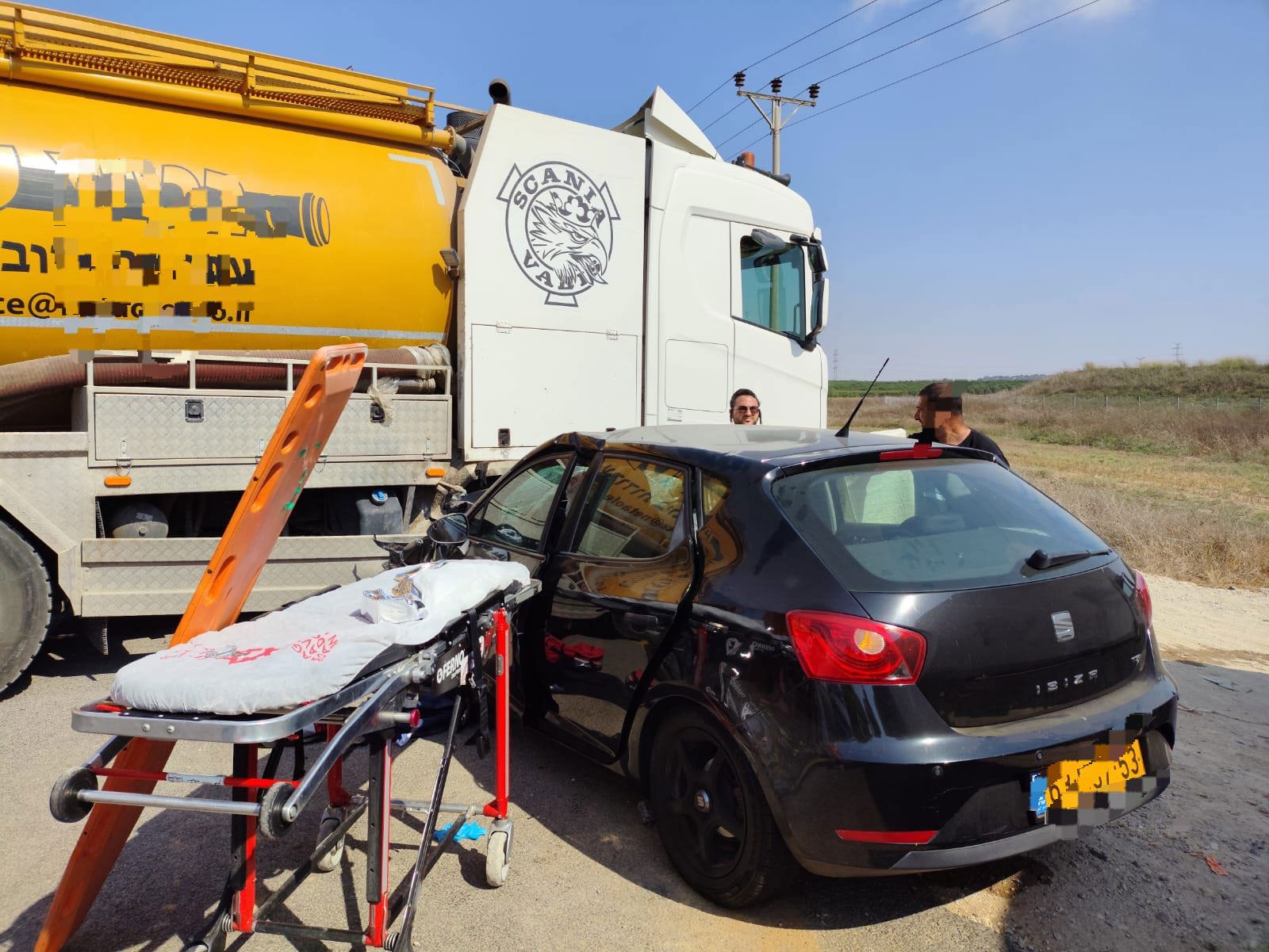 תאונה בכביש 35