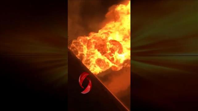 פיצוץ בקו הגז בסוריה באזור דמשק, 24.08.20