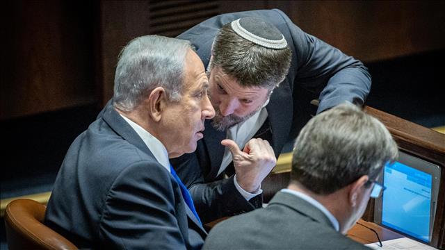 בנימין נתניהו ובצלאל סמוטריץ'