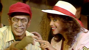 עפרה חזה ומוני מושונוב. 1986