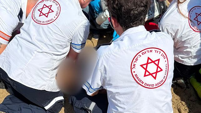 זירת הטביעה בחוף נווה ים