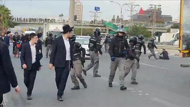הפגנת הפלג הירושלמי בכביש 4, פברואר 2020