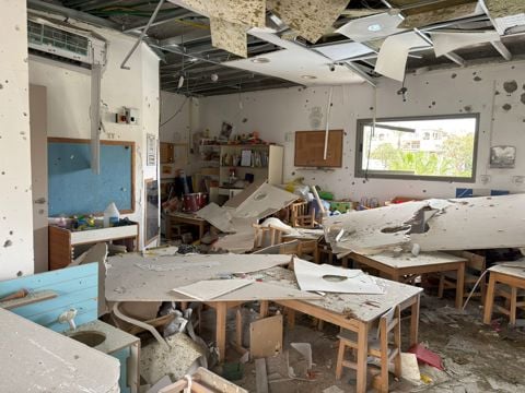 גן הילדים שנפגע בראשון לציון, 21.3.26