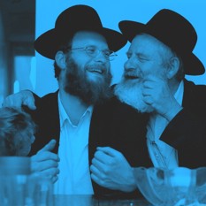 אורי זוהר ובנו אפרים