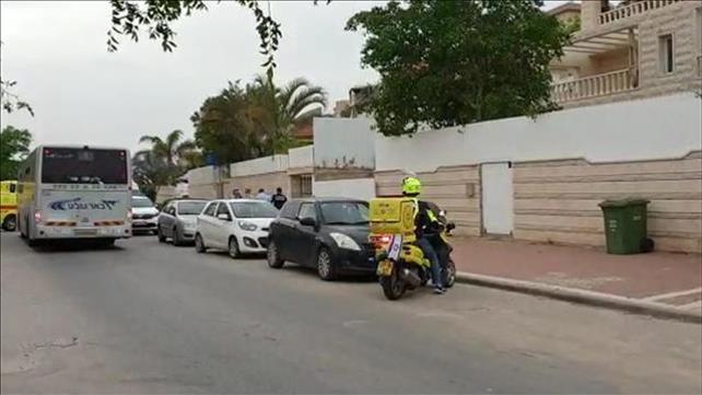 זירת מותם של הגבר והאישה בבאר שבע