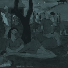 יוחנן סימון, "דמויות בקיבוץ"