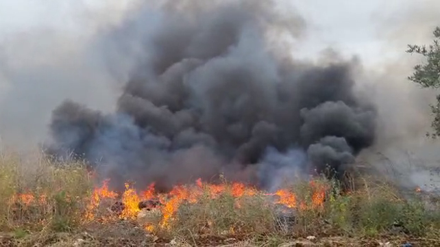שריפה בכפר מכר 27.05.23