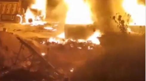 אסון בלבנון: 28 הרוגים בפיצוץ מכלית דלק