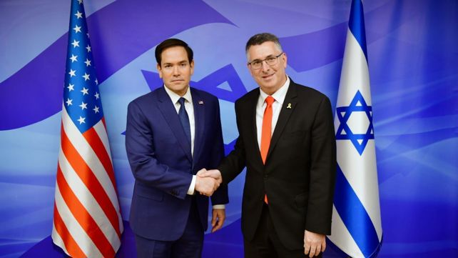 גדעון סער ומרקו רוביו