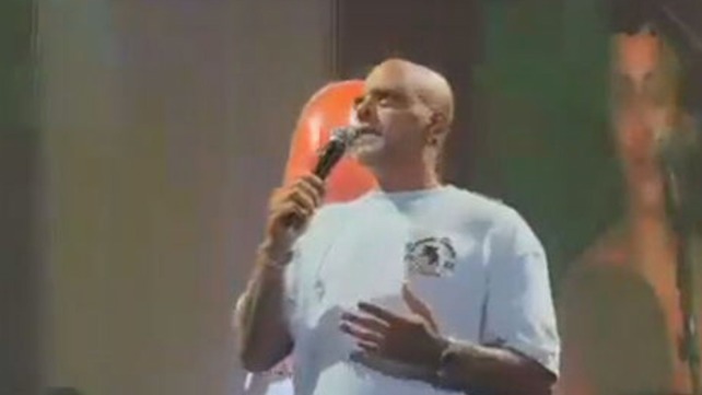 אייל גולן באמפי-פארק באשקלון, הערב