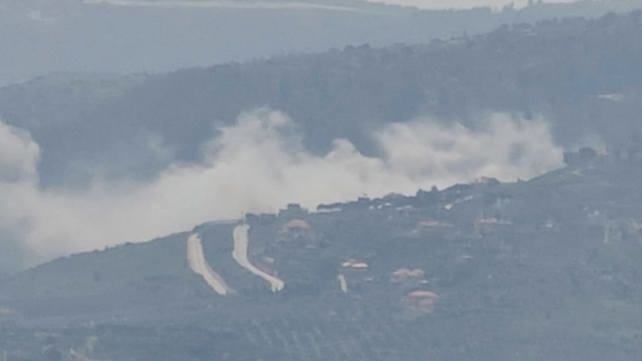 כלי תקשורת בלבנון חיל האוויר תקף בעיירה אלעדיסה בדרום לבנון