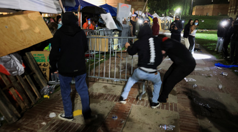 עימותים אלימים ב-UCLA, ישראלית בקולומביה: "אזור מלחמה"