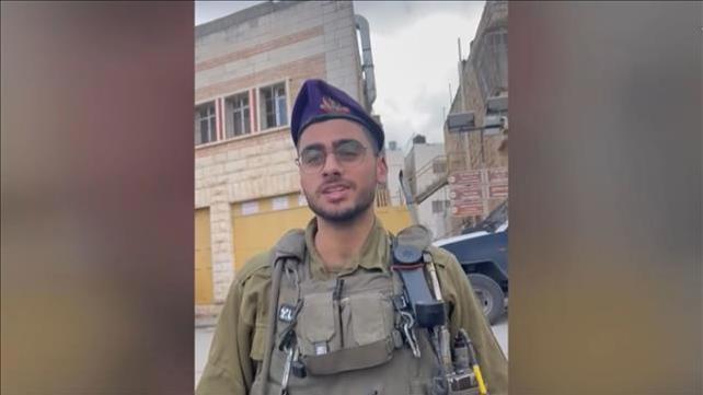 הלוחם שאמר "בן גביר יעשה פה סדר" בתקרית בחברון, נובמבר 2022