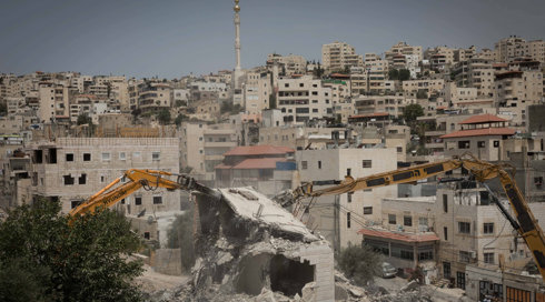 למרות התקופה הנפיצה: הרשויות הרסו בתים במזרח ירושלים