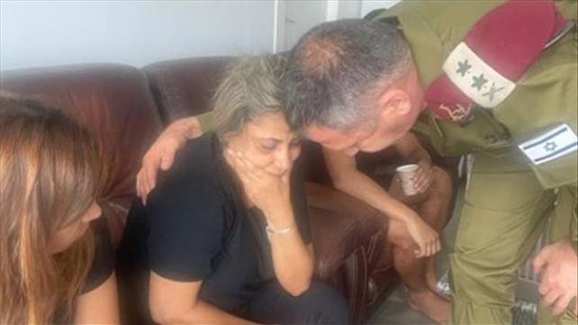 הרמטכ"ל בביקור בבית משפחת שמואלי