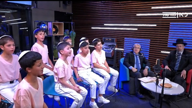 ליל הסדר ב'כאן מורשת' פרחי ירושלים הרב דוד לאו שלומי גולדברג