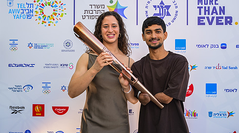 השקת משחקי המכביה בשבוע שעבר