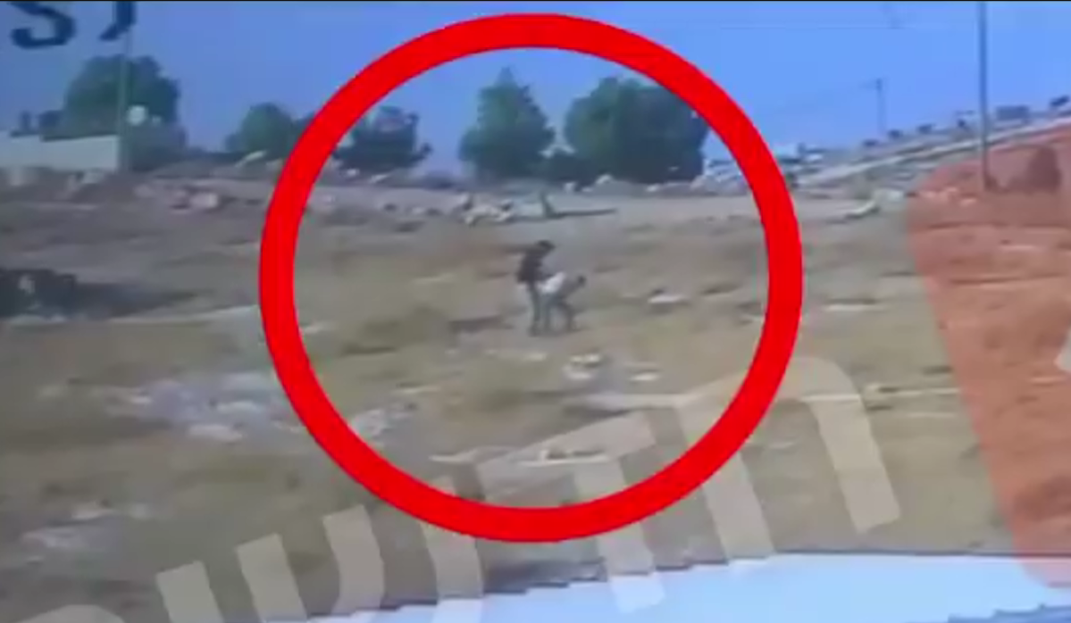 מתוך תיעוד חטיפת הנשק בסוסיא