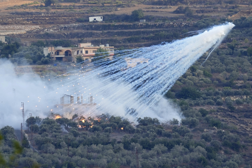 ירי ארטילרי ישראלי לעבר דרום לבנון בתגובה לרקטות לעבר יישובי הצפון