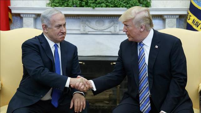 דונלד טראמפ ובנימין נתניהו