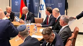 ראש המוסד דדי ברנע בפגישה של נתניהו עם קנצלר גרמניה