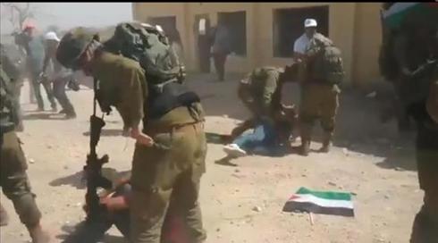 דיווח: עימותים בין צה"ל למפגינים פלסטינים בצפון ים המלח