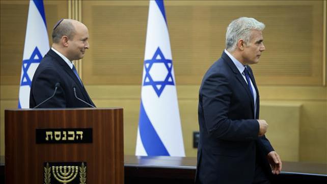 יאיר לפיד ונפתלי בנט