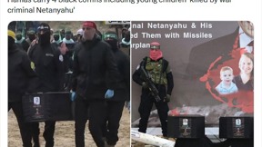 רשת הטלוויזיה הממשלתית של רוסיה. "אימצה את הנרטיב של חמאס"