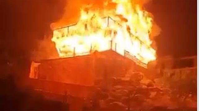 בית שהוצת באום אל פחם כנקמה על רצח 2.12 