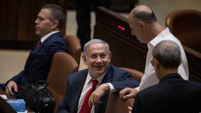 רה"מ נתניהו במליאת הכנסת