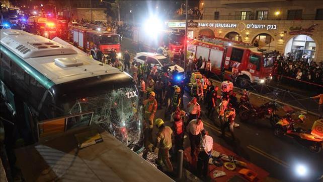 תאונת האוטובוס בשכונת רוממה בירושלים, 11.08.22