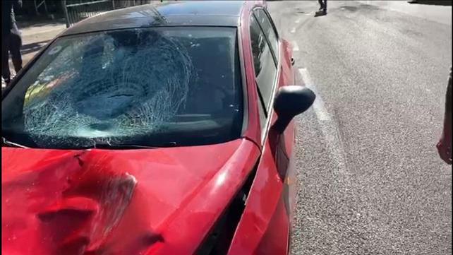 תאונת הדרכים בקריית מוצקין שבה נהרג ילד בן 13