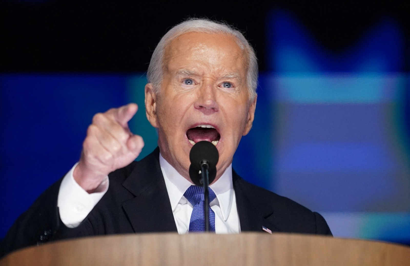 נשיא ארצות הברית ג'ו ביידן בנאום הפרידה שלו