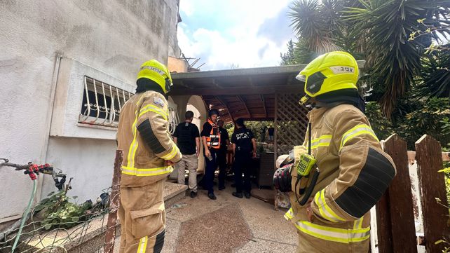 פגיעה ישירה בבית בגבעת אבני