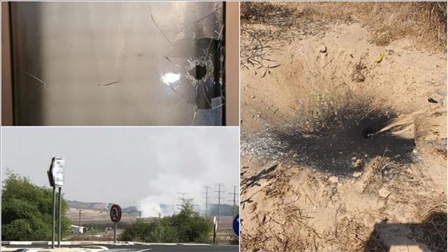 נפילות הרקטות בשטח המועצה האזורית חוף אשקלון, 11.09.19