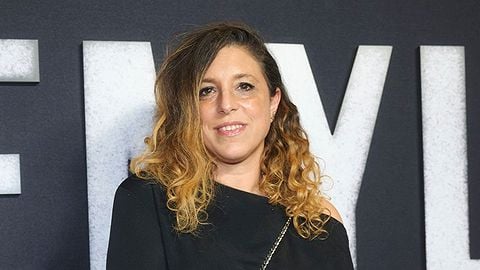 הסופרת אריאנה הרוויץ בניו יורק, נובמבר 2025