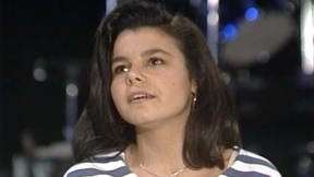 רינת גבאי בת ה-16 שרה אופרה באיטלקית. 24.3.1990