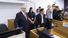 ראש הממשלה נתניהו מוסר עדות