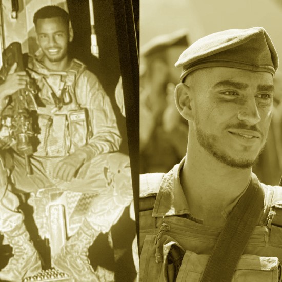 רבקה אלם, אחותו של מארו אלם, לוחם שנפל ב-7 באוקטובר, ויואל דגן שבנו נהרג יחד עם מארו