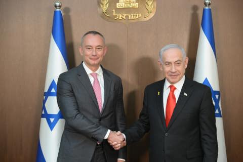 נתניהו ויקולאי מלדנוב. 8.1.2026