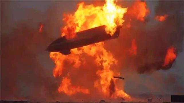 ספינת החלל של SpaceX התפוצצה דקות אחרי הנחיתה. 04.03.21