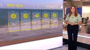 היום החם ביותר בשבוע: התחזית 14.09.25