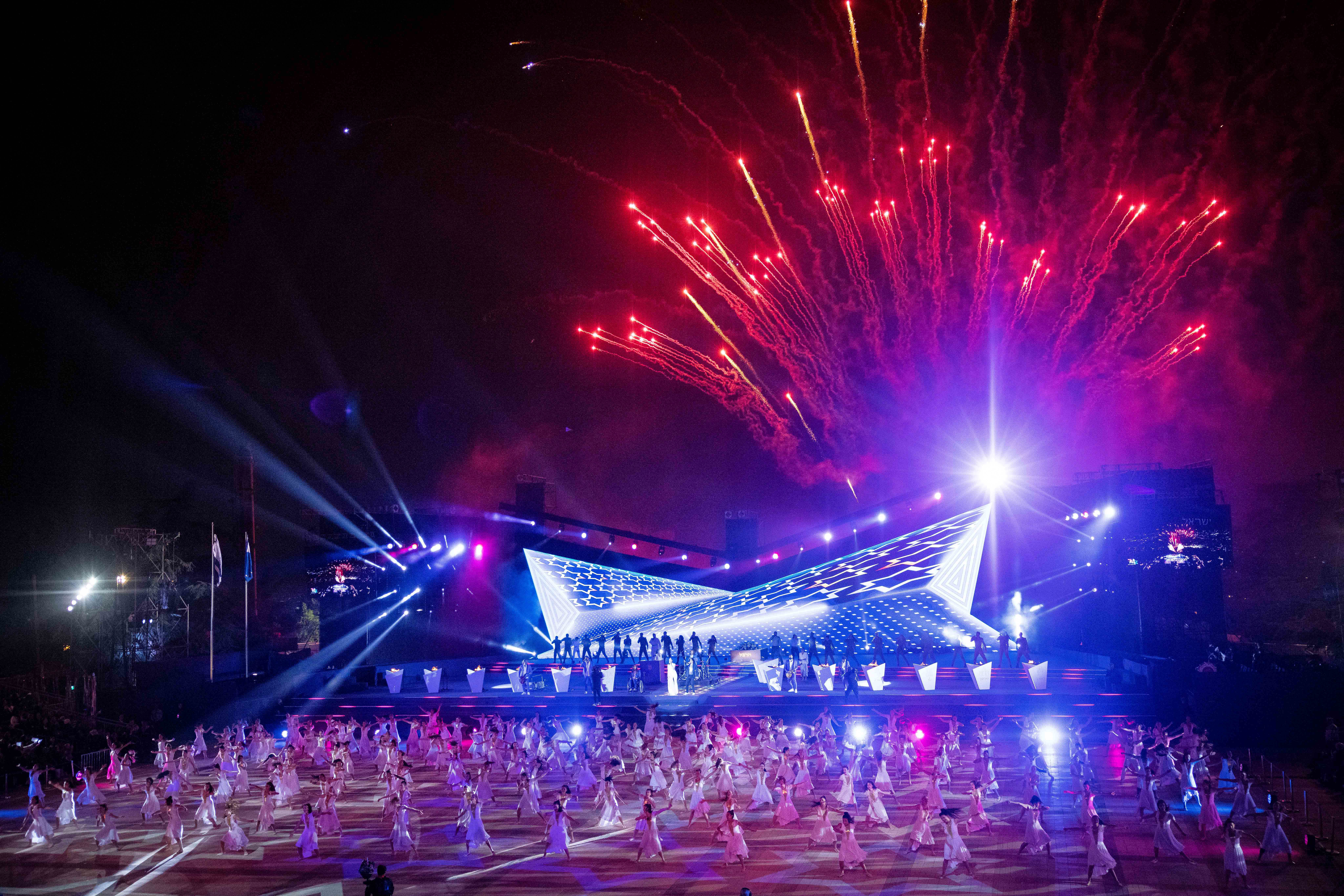 טקס הדלקת המשואות בהר הרצל, ערב יום העצמאות 2022