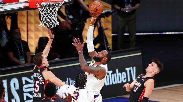 NBA משחק הלוס אנג'לס לייקרס, 12.10.20