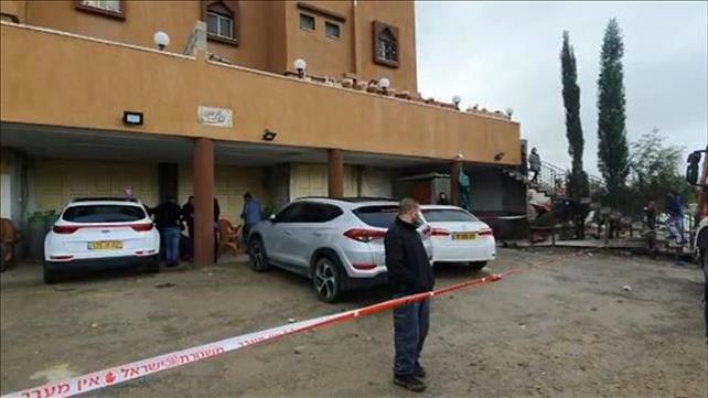 זירת שריפה ברהט שבה מתה תינוקת בת 7 חודשים 14.03.20