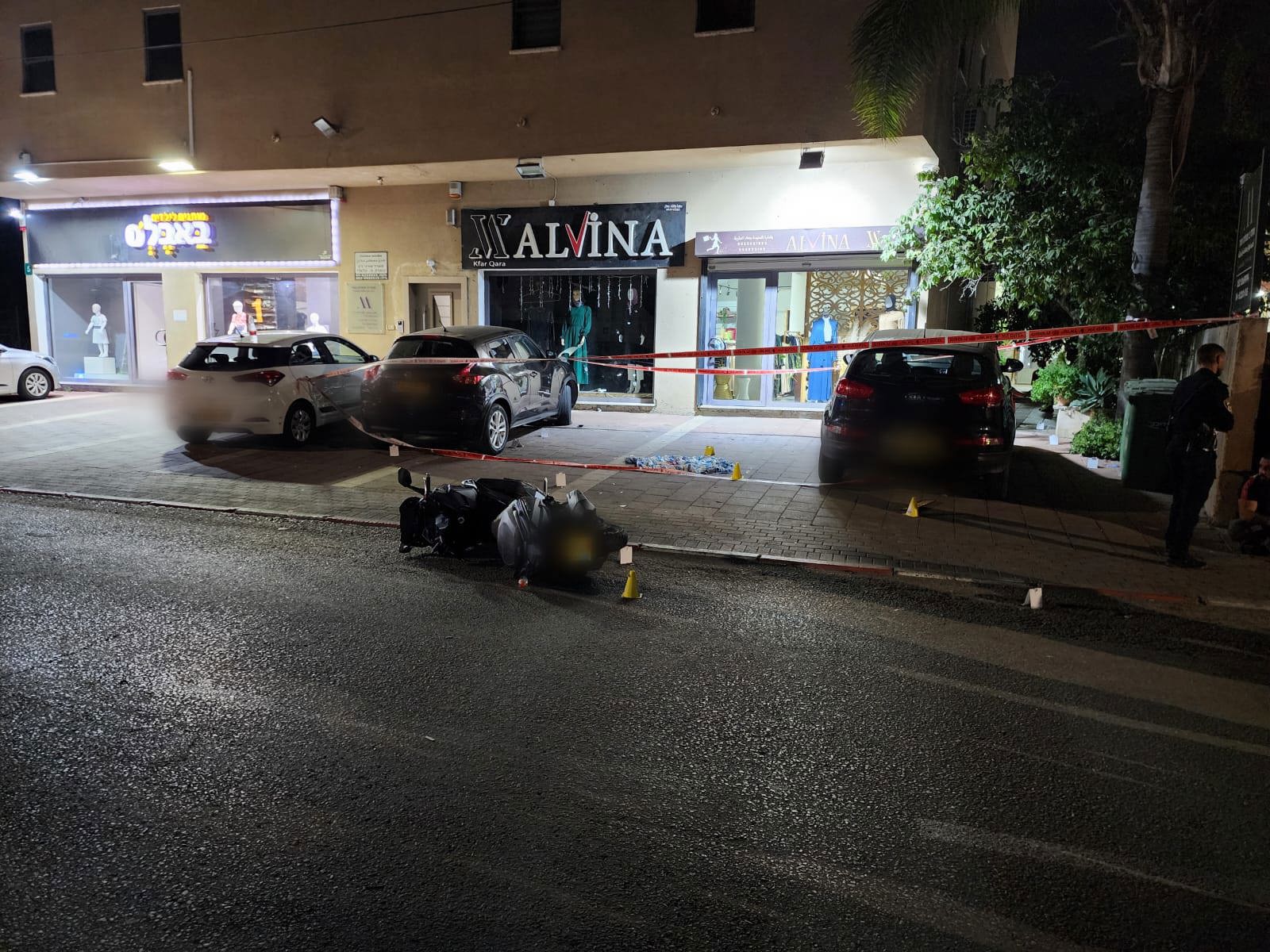 זירת הרצח בכפר קרע 